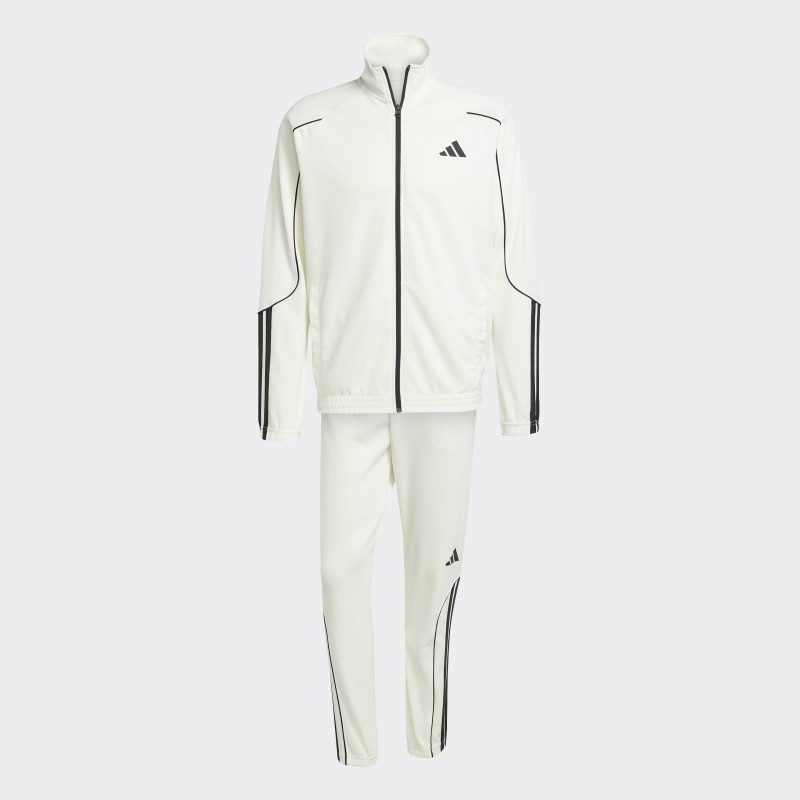 Adidas Mens' Sportswear 3-Stripes Tracksuit White Mart Online Shop