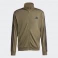 Adidas Mens' Sportswear 3-Stripes Basic Track Suit - Green