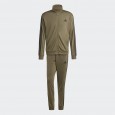 Adidas Mens' Sportswear 3-Stripes Basic Track Suit - Green