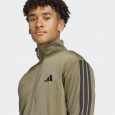 Adidas Mens' Sportswear 3-Stripes Basic Track Suit - Green