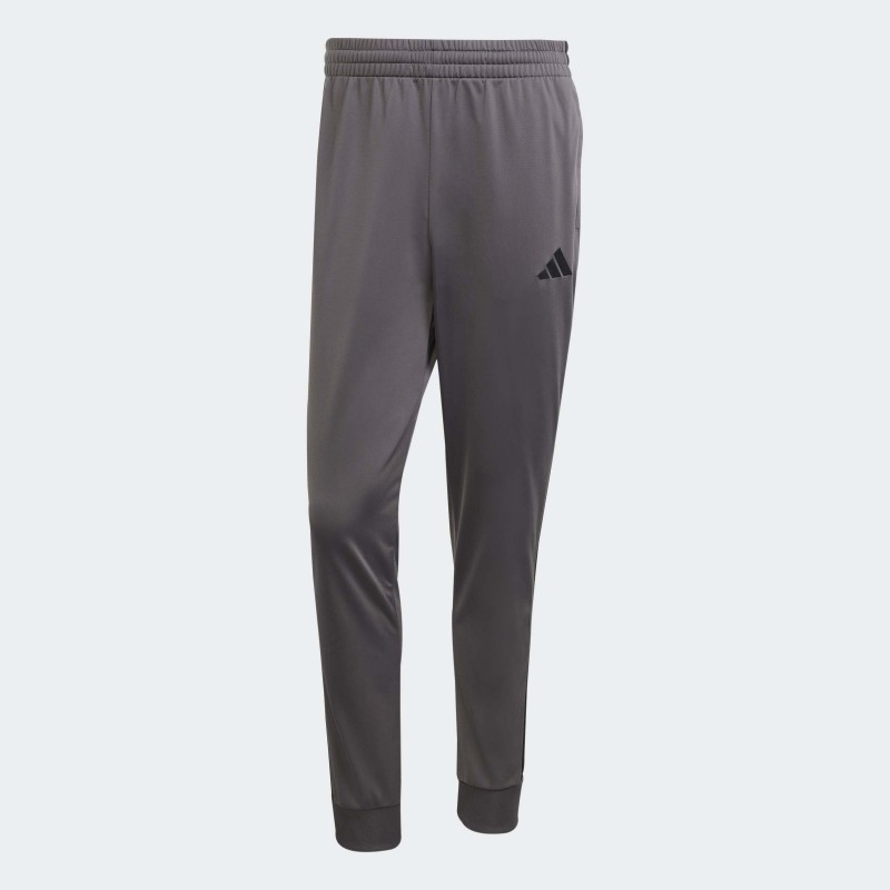 Adidas Mens' Sportswear Basic 3-Stripes Tricot Track Suit - Grey