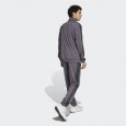 Adidas Mens' Sportswear Basic 3-Stripes Tricot Track Suit - Grey