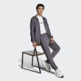 Adidas Mens' Sportswear Basic 3-Stripes Tricot Track Suit - Grey