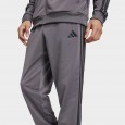 Adidas Mens' Sportswear Basic 3-Stripes Tricot Track Suit - Grey