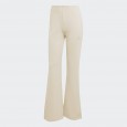 Adidas Womens' Soft Lux Flared Pants - Beige