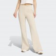 Adidas Womens' Soft Lux Flared Pants - Beige