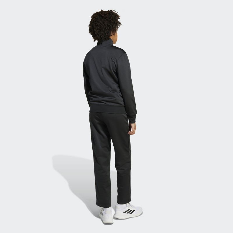 Adidas Kids' Unisex Tricot Colour Pop Track Suit - Black