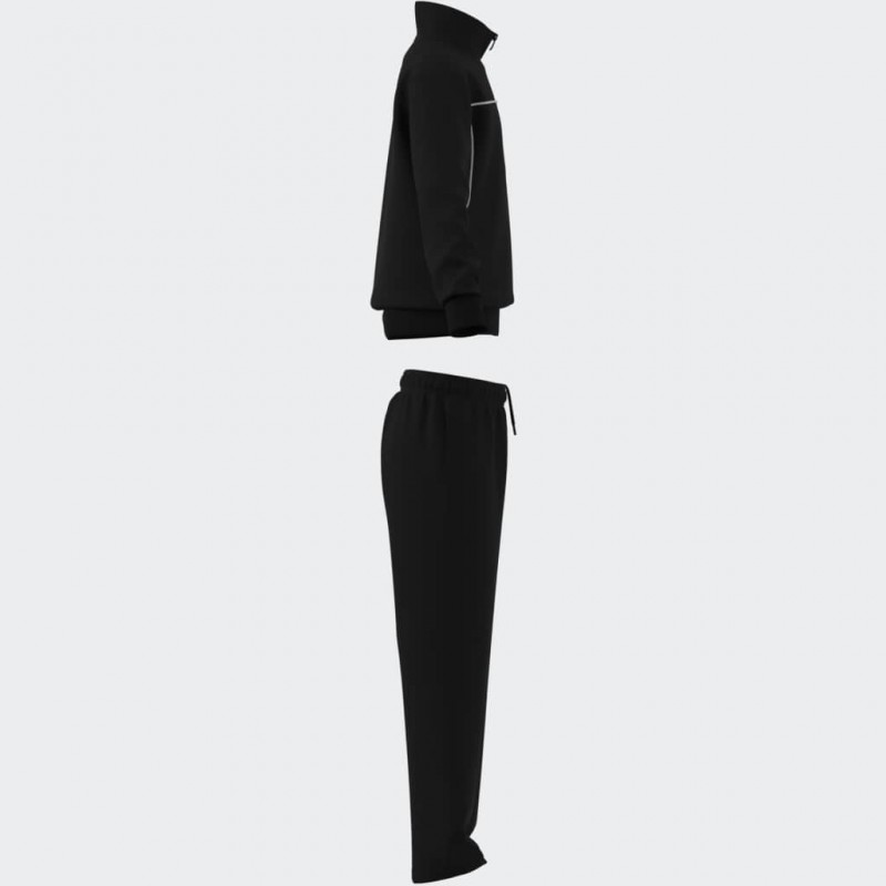 Adidas Kids' Unisex Tricot Colour Pop Track Suit - Black