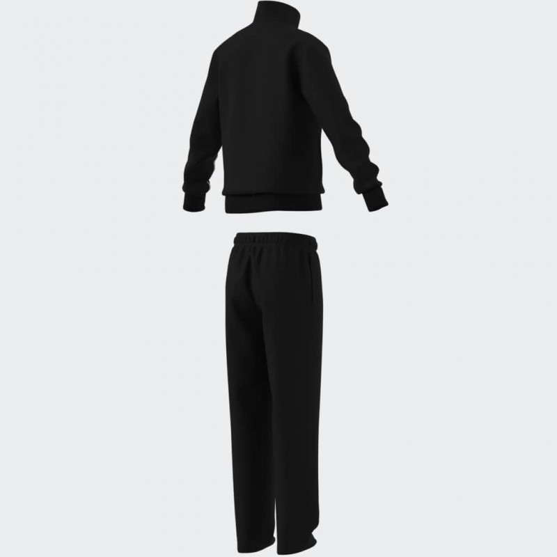 Adidas Kids' Unisex Tricot Colour Pop Track Suit - Black