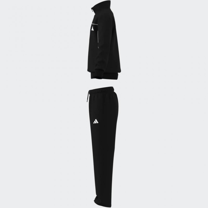 Adidas Kids' Unisex Tricot Colour Pop Track Suit - Black