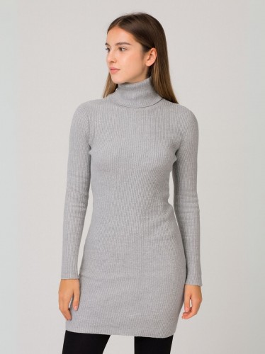 بلوزة بودي جولف بأكمام طويلة للنساء لون رمادي