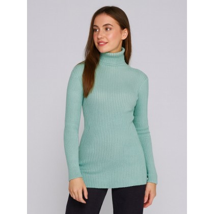 بلوزة بودي جولف بأكمام طويلة للنساء لون تركواز