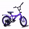 دراجة هوائية مع عجلات جانبية لتعليم السياقة قياس 16 نوع BMX