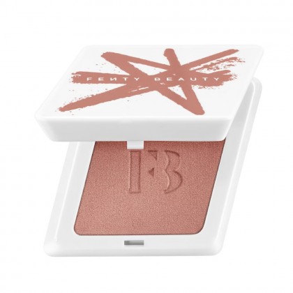 Fenty Beauty by Rihanna Fenty Cheeks Suede Powder Blush 01 Bakin' Cakez  - فنتي بيوتي احمر خدود سويد باودر مطفي - 01 باكين كيكز