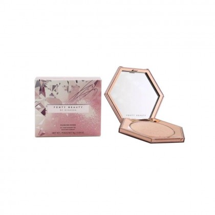 Fenty Beauty by Rihanna Diamond Bomb All-Over Diamond Veil Rose Rave -  هايلايتر فينتي بيوتي دايموند بومب روز ريف  8 غرام