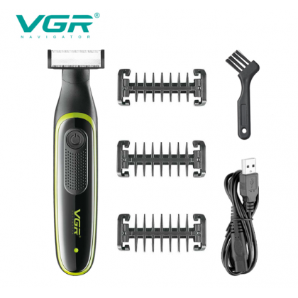 VGR V-017 Men's Electric Beard Shaver -Black
