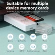 قارئ بطاقات 2 في 1 للابتوب USB 3.0 عالي السرعة – محول لبطاقات Micro SD/TF مثالي لملحقات أجهزة الكمبيوتر المحمول ونقل البيانات بسهولة.