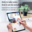 قلم لمس مغناطيسي Stylus Pen ذات 3 رؤوس - مثالي للرسم والكتابة بدقة عالية على التابلت والهواتف، غطاء مغناطيسي أنيق، وكتابة صامتة تمنحك تجربة سلسة وممتعة.