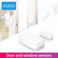 مستشعر حركة لاسلكي ذكي للأبواب والنوافذ- يتكون من قطعتين- مرفق معه لزقة لتثبيته في أي مكان - يعمل من خلال تطبيق - ماركة Aqara - تحتاج إلى وحدة تحكم (Hub)