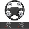 مقبض دوار ل steering للسيارة - دوارن 360 درجة - تجعل القيادة سهلاً مما يقلل الضغط على يديك وذراعيك.