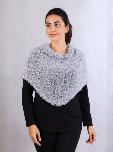 شال النساء السحري القابل للتمدد لون سكني فاتح