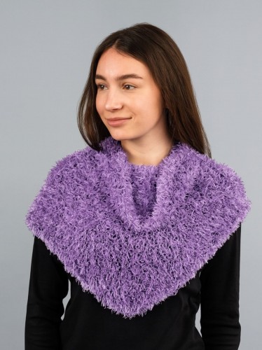 شال النساء السحري القابل للتمدد لون بنفسجي