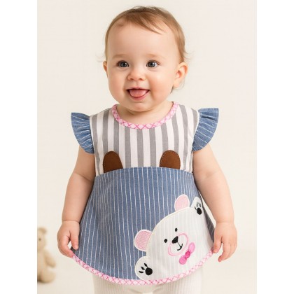 مريلة أطفال قماش