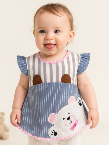 مريلة أطفال قماش