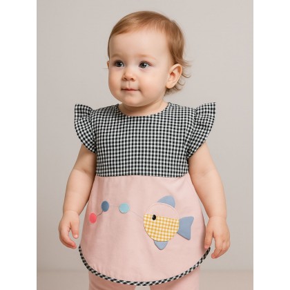 مريلة أطفال قماش