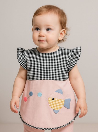 مريلة أطفال قماش