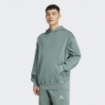 adidas Mens' ALL SZN French Terry Washed Hoodie - Green