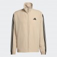 adidas Mens' 3 Stripes Woven Track Suit - Beige