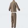 adidas Mens' 3 Stripes Woven Track Suit - Beige