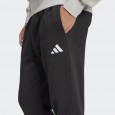 adidas Mens' Essentials Feelcozy Fleece Pants - Black