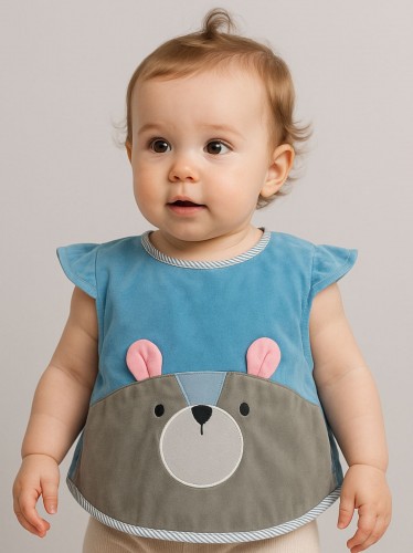 مريلة أطفال قماش