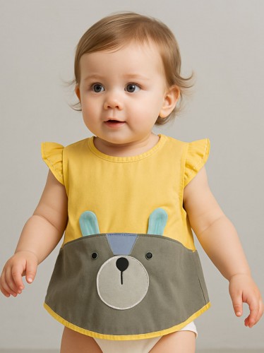 مريلة أطفال قماش