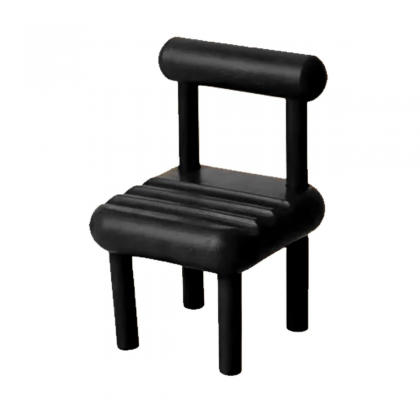 حامل هاتف بلاستيكي على شكل كرسي