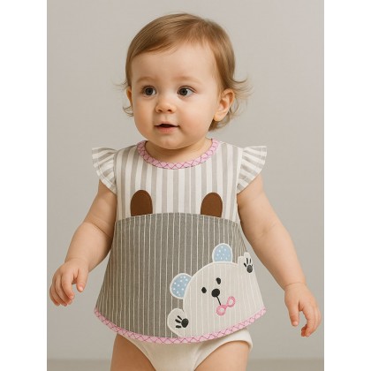 مريلة أطفال قماش