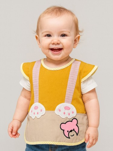 مريلة أطفال قماش