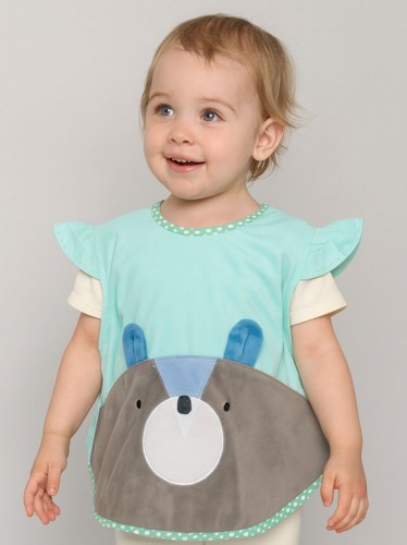 مريلة أطفال قماش