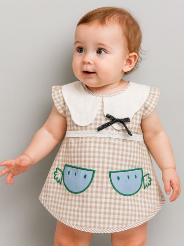 مريلة أطفال قماش