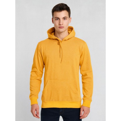 هودي للرجال لون أصفر