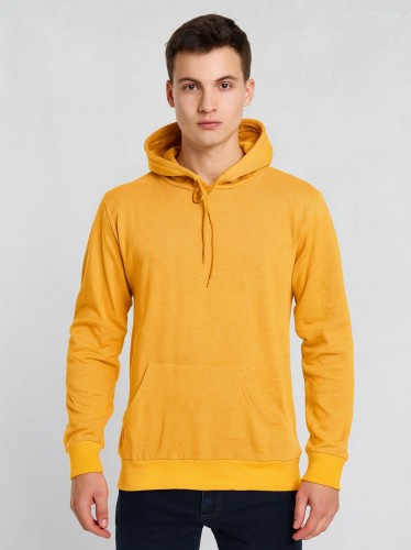 هودي للرجال لون أصفر