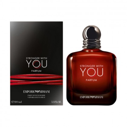 عطر يو بارفوم للرجال 100 مل - Giorgio Armani Men's Stronger With You Parfum 100ml