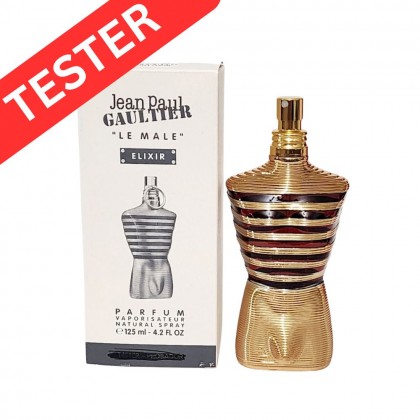 عطر تستر جان بول إلكسير ابسلو 125 مل للرجال - Jean Paul GaultierMen's Le Male EDP Spray 4.2 oz (Tester) Fragrances 125ml