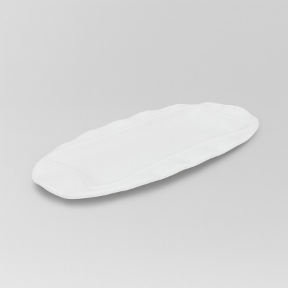 صحن بورسلان مستطيل للمخلالات23.5*11*1.5