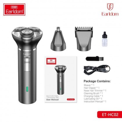 ماكينة الحلاقة ثلاثة في واحد ( 3 رؤوس ) EARLDOM ET-HC02