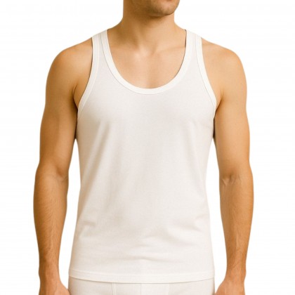 شباح رجالي لون أبيض قطن من جقليص صناعة سوريا