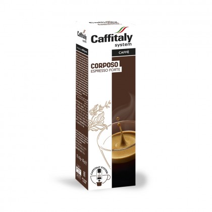 علبة كبسولات (10 كبسولات ) caffitaly corposo