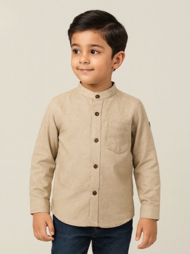 قميص ولادي لون بيج